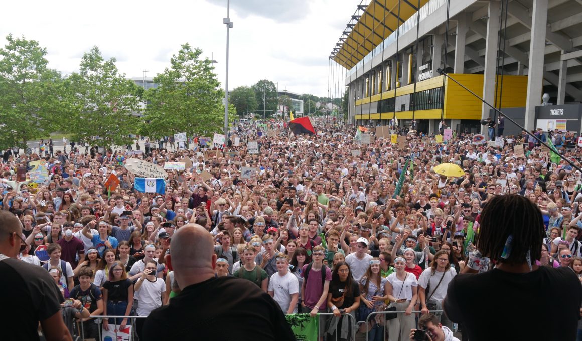 Fridays for Future Demonstration in Aachen